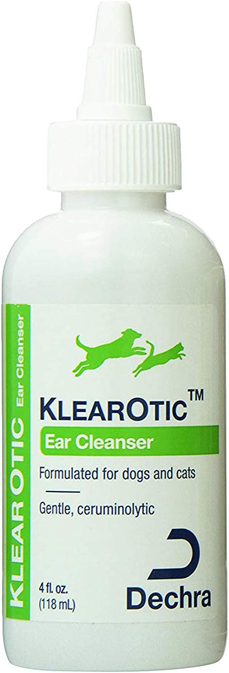 Dechra KlearOtic Ear Cleanser for Dogs & Cats (4oz)