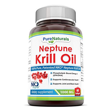 Pure Naturals Neptune Krill Oil  1000 mg, 60 Softgels