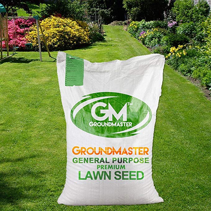 GroundMaster General Purpose Lawn Garden Grass Seed (10KG)