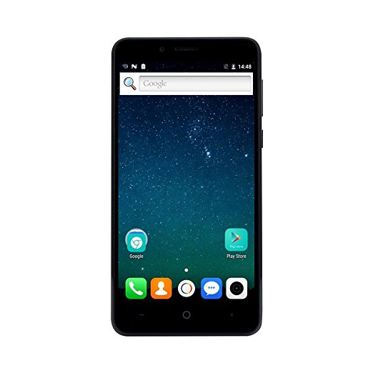 Leagoo Elite 5 Lite (KIICAA POWER) - 5.0" 3G Unlocked Smartphone, Android 7.0 Quad Core 2GB 16GB, Dual Rear Cameras 5.0MP 8.0MP & Front 5.0MP, Light Sensor, 4000mAh, Dual SIM, Fingerprint ID, Black