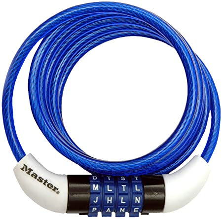 Master Lock 8152DASTWD Preset Word Combination Cable