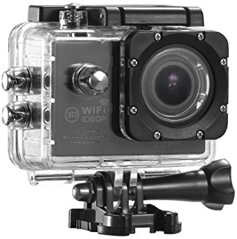 dOvOb SJ4000 Plus Waterproof Sport Action Camera (1080P/30fps 14MP 170 Degree Wide Angle) with Accessories Kits