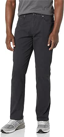 Amazon Essentials Men's Athletic-Fit 5-Pocket Stretch Twill Pant (Available in Big & Tall)