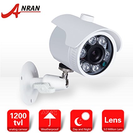 SW 1200TVL Surveillance CCTV Camera with High Resolution 15m Night Vision HD Security Outdoor Bullet Camera