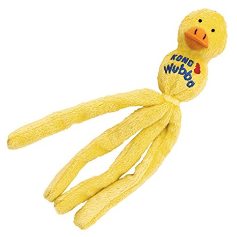 KONG Cat Wubba Duck, Cat Toy (Colors Vary)