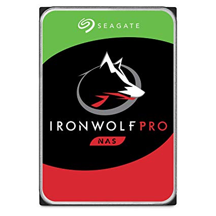 Seagate 6 TB IronWolf Pro 3.5 Inch Internal Hard Drive for 1-24 Bay NAS Systems (7200 RPM, 256 MB Cache, 300 TB/year Workload Rating, Up to 214 MB/s, Model: ST6000NEZ023/NE0023)