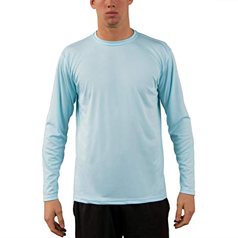 Vapor Apparel Men's UPF 50  UV Sun Protection Performance Long Sleeve T-Shirt