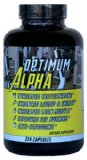 Optimum Alpha Dietary Supplement Testosterone Booster 224 Capsules