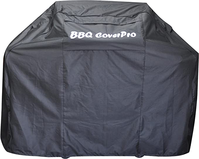 BBQ Coverpro Heavy Duty Fabric BBQ Grill Cover (70x24x46) (XL) Black for Weber, Holland, Jenn Air, Brinkmann and Char Broil & More.