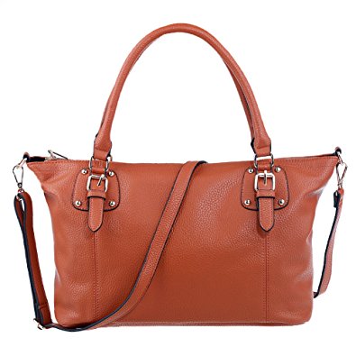 Feir Leather Handbags Women Shoulder Bags Top-handle Tote Bags Purse for Ladies