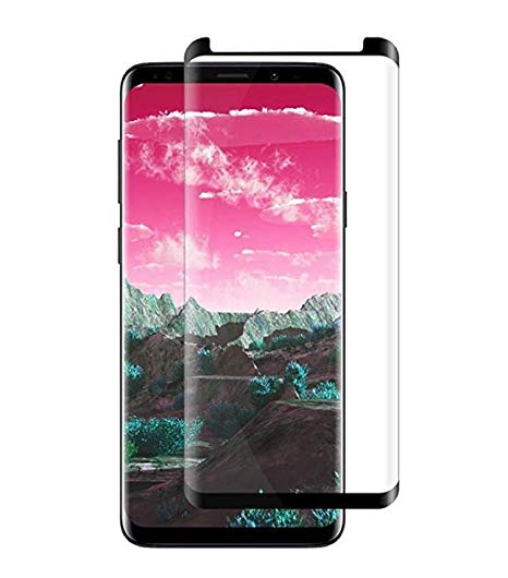 [2 Pack] S9Plus Screen Protector, [Anti-Scratch] [High Definition] [Bubble Free] [Anti-Fingerprint] S9 Plus Tempered Glass Screen Protector Compatible with Samsung Galaxy S9 Plus