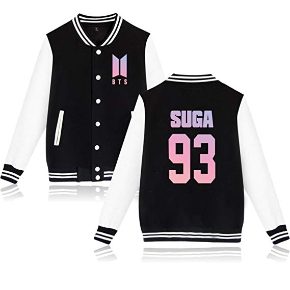 Dolpind Bts Love Yourself Baseball Jacket Bangtan Boys Merchandise Jimin Jungkook Hoodie