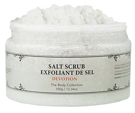 Vivo Per Lei Body Salt Scrub, Exfoliant with Dead Sea Minerals to Make Every Day a Beach Day, 350 g/ 12.34 oz
