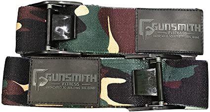 Gunsmith Fitness BFR Occlusion Training Bands, Quick Release Blood Flow Restriction Bands For Insane Arm Pumps
