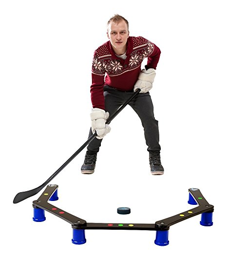 Hockey Revolution Stickhandling Training Aid, Equipment for Puck Control, Reaction Time and Coordination 2nd generation