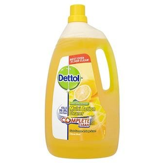 Dettol Multi Action Cleaner Citrus Zest 4 L