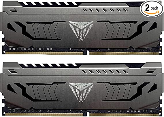 Patriot Viper Steel DDR4 16GB (2 x 8GB) 3000MHz Kit w/Gunmetal Grey heatshield