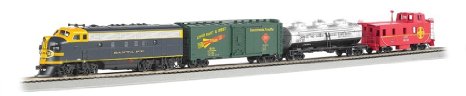 Bachmann Industries Thunder Chief Ready To Run DCC Electric Train Set with DCC Sound Locomotive
