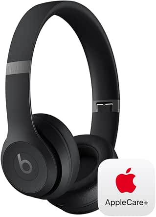 Beats Solo4 with AppleCare  for Headphones (2 Years) - Matte Black