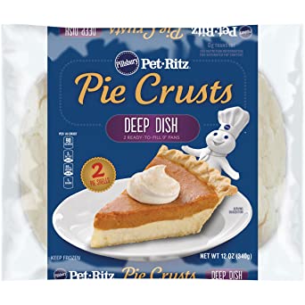 Pillsbury Pet-Ritz Deep Dish Pie Crusts 2 ct, 12 oz