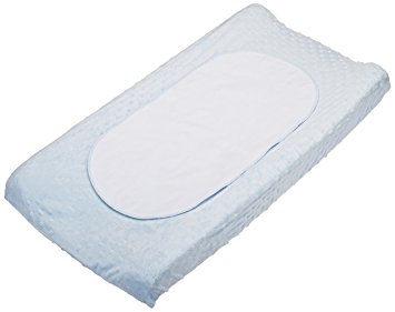 Boppy Changing Pad Cover with Waterproof Liner, Blue