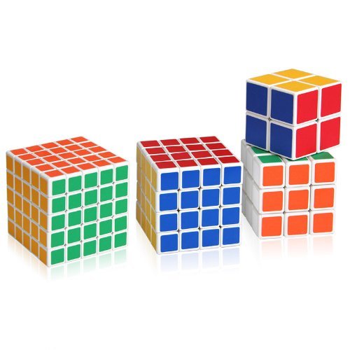 Shengshou Magic Cube Puzzle 5x5x5 4x4x43x3x3 and 2x2x2 Magic Cube Set