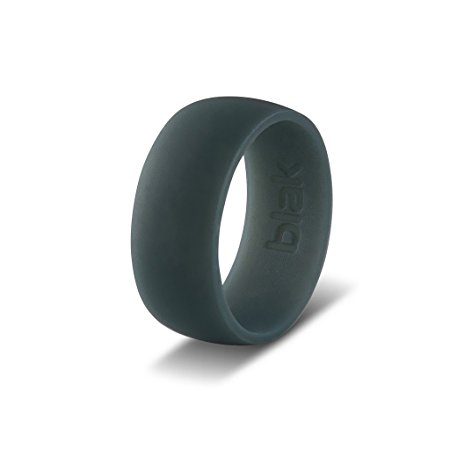 Blak Premium Silicone Wedding Ring for Men - Unique Low Profile Design