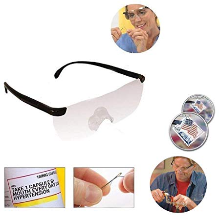 Big Vision Magnifying Glasses As Seen On TV Everything 160 Bigger & Clearer US