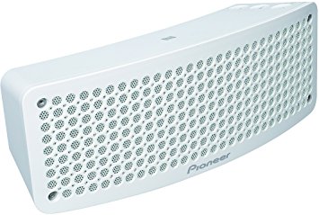 Pioneer XW-BTSP1-N Portable Bluetooth Speaker with NFC and Rechargeable Battery - White/Green