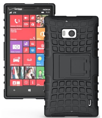 Minisuit Rugged Hybrid Kickstand Case for Nokia Lumia 929 (Icon, for Verizon)