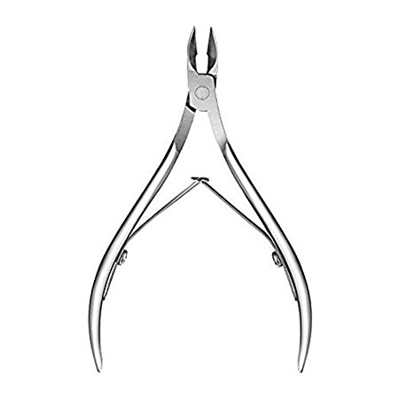 Ayshone Cuticle Nippers (with Double Springs) for Cuticles, Dead Skins and Hangnails - Sharp Stainless Steel Cuticle Nipper