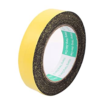 uxcell 25mm x 1mm Single Side Self Adhesive Shockproof Sponge Foam Tape 5 Meters Length