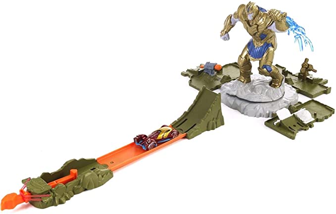 Hot Wheels Marvel Avengers vs Thanos Showdown, Play Set