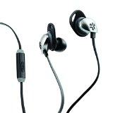 JLab JBuds EPIC earbuds with 13mm C3 Massive Drivers and Customizable Cush Fins - BlackGray