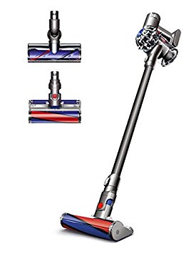 Dyson V6 Fluffy Pro Cord-Free Stick Vacuum, Iron (Certified Refurbished)