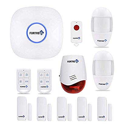 Compatible with Alexa -App Controlled New S1 Stealth WiFi Security Alarm System Classic Kit Wireless DIY Home Security System by Fortress Security Store- Easy to Install