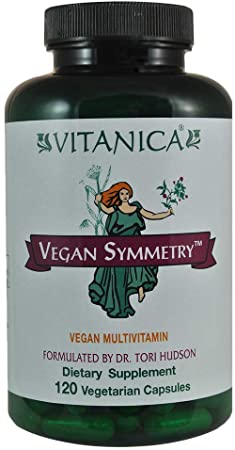 Vitanica - Vegan Symmetry, Vegan Multivitamin, 120 Capsules
