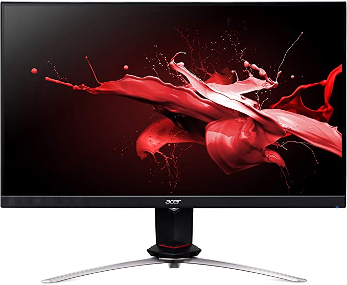 Acer Nitro XV273Xbmiiprzx 27 Inch FHD Gaming Monitor, Black (IPS Panel, FreeSync, 240 Hz, 1ms, HDR 400, DP, HDMI, USB Hub, Height Adjustable Stand)