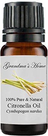 Grandma's Home Essential Oils - 100% Pure Therapeutic Grade (Citronella, 10 mL)