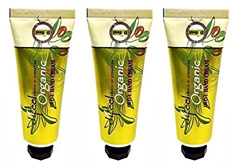 Difeel Organic Olive Hand Cream 1.5 Oz / 42 Ml Combo !!! (3 pack)
