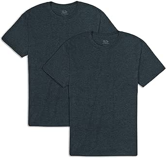 Fruit of the Loom Men's Eversoft Cotton T Shirts, Breathable & Moisture Wicking with Odor Control, Sizes S-4x