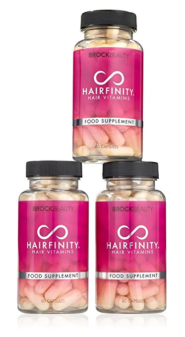 Brock Beauty Hairfinity Healthy Hair Vitamins 180 Capsules (3 Months Supply)