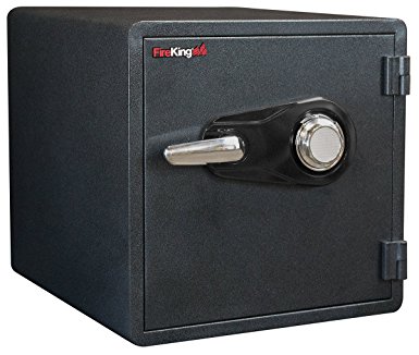 FireKing KY1313-1GRCL Business Class 1-Hour Rated Fire Safe Combination Dial Lock, MagPROOF Anti-Magnet Tamperproof, Water Resistant, 18" Height, 18.5" Wide, 19" Length, Metal, Black
