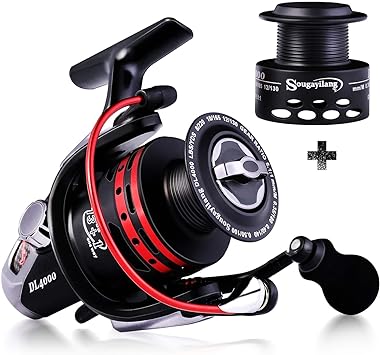 Sougayilang Fishing Reels Powerful 13 1BB Spinning Reels Ultra Smooth Reel for Saltwater or Freshwater- New for 2018!