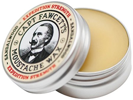 Captain Fawcett Expedition Strength Moustache Wax (Sandalwood Fragrance)