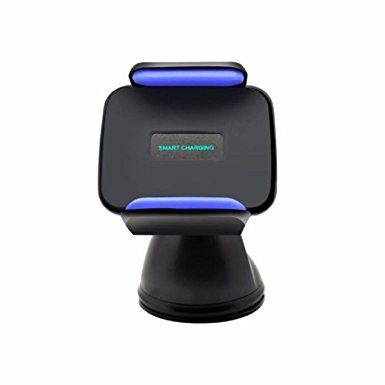 Qi Wireless Charger ,Qisc Qi Wireless Car Charger Transmitter Holder for Samsung Galaxy S7 / S6