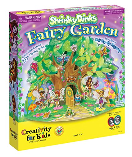 Creativity for Kids Shrinky Dinks Fairy Garden