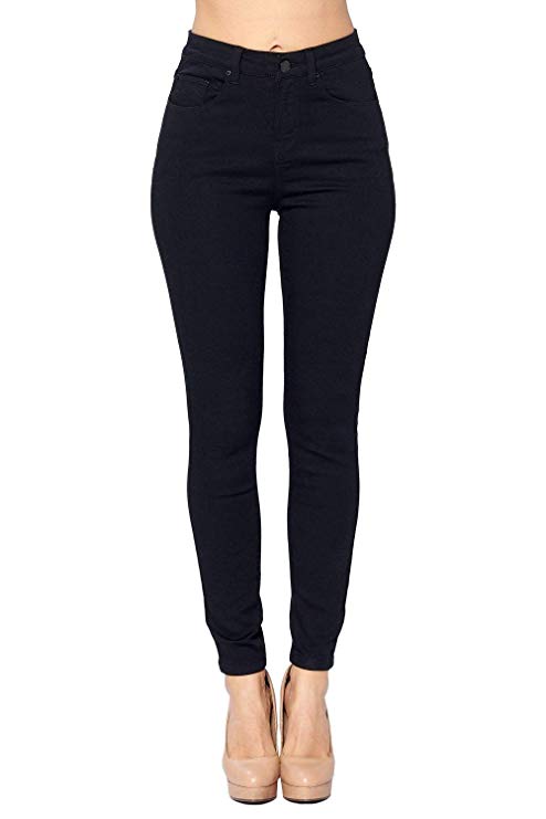 ICONICC Women's Butt-Lifting Skinny Jeans Ripped Destroyed Denim