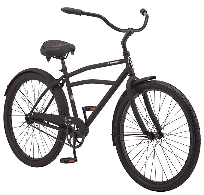 Schwinn Huron Men's Cruiser Bike, 26" Wheels, Multiple Speeds, Multiple Colors