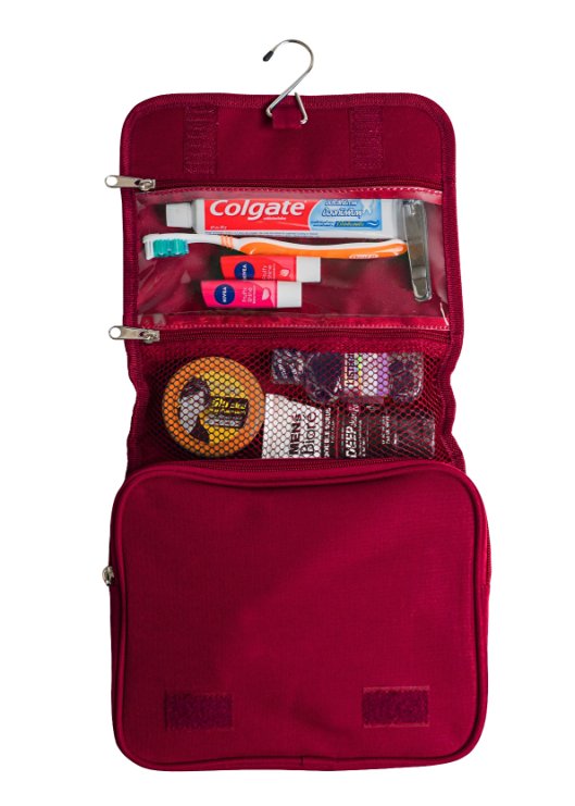Hanging Travel Toiletry Organizer Bag For Men Cosmetic Makeup Dopp Kit For Women